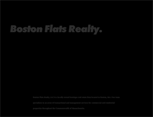 Tablet Screenshot of bostonflatsrealty.com